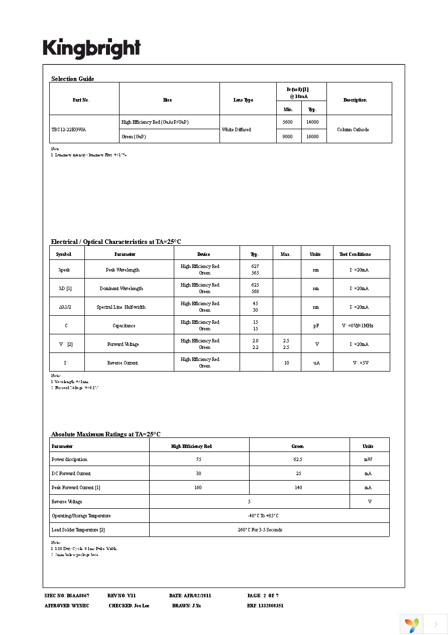 TBC12-22EGWA Page 2