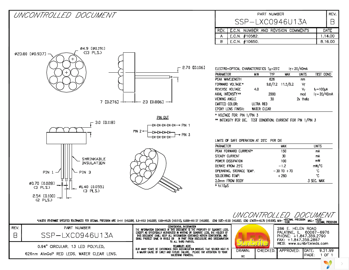 SSP-LXC0946U13A Page 1