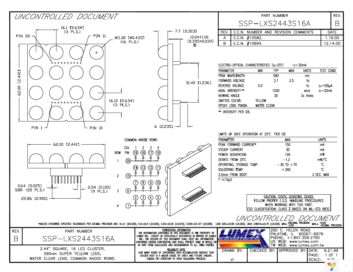 SSP-LXS2443S16A Page 1