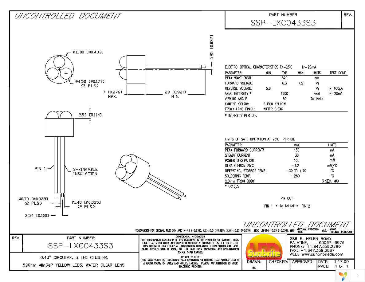 SSP-LXC0433S3 Page 1