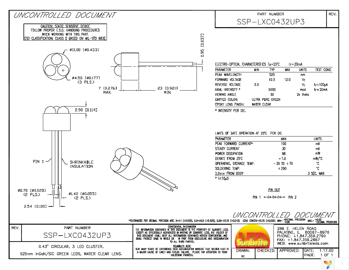 SSP-LXC0432UP3 Page 1