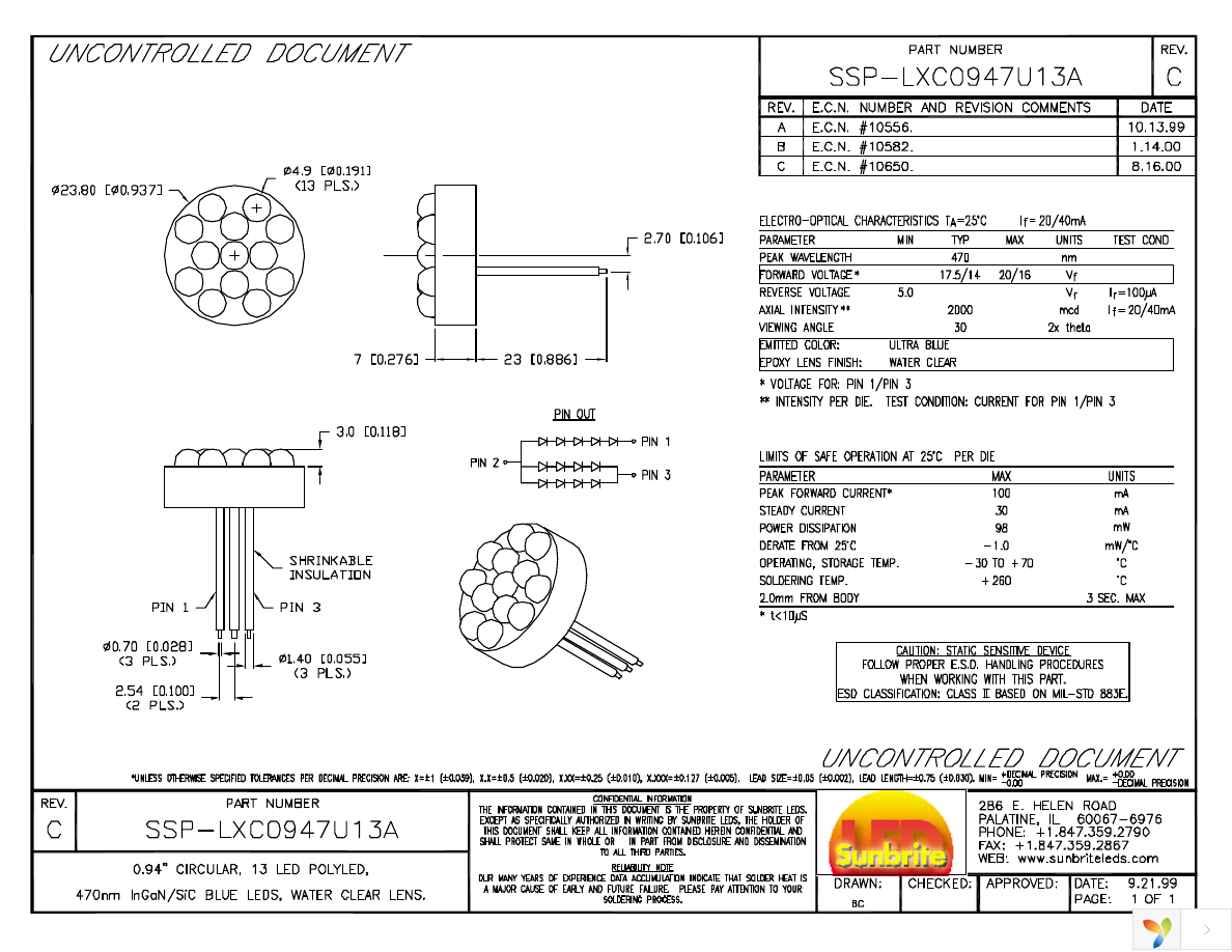 SSP-LXC0947U13A Page 1