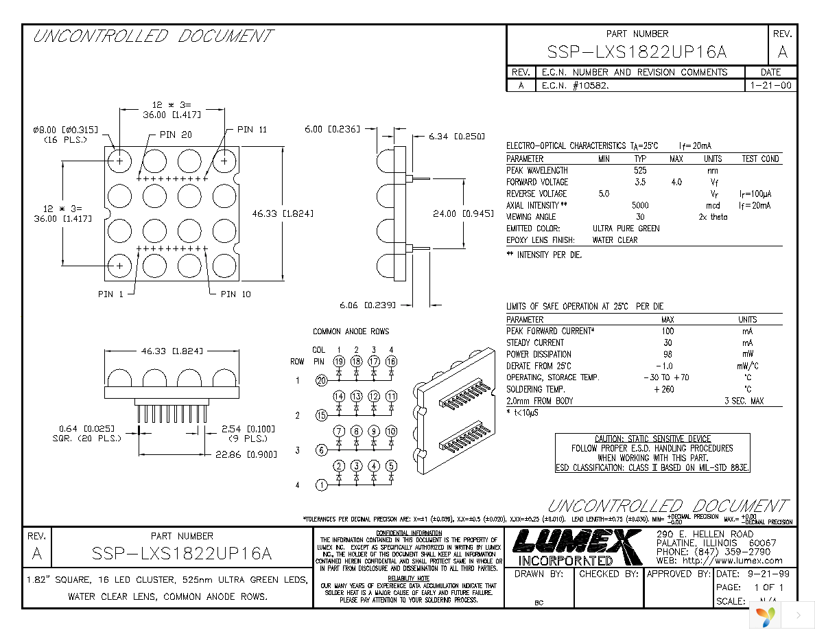 SSP-LXS1822UP16A Page 1