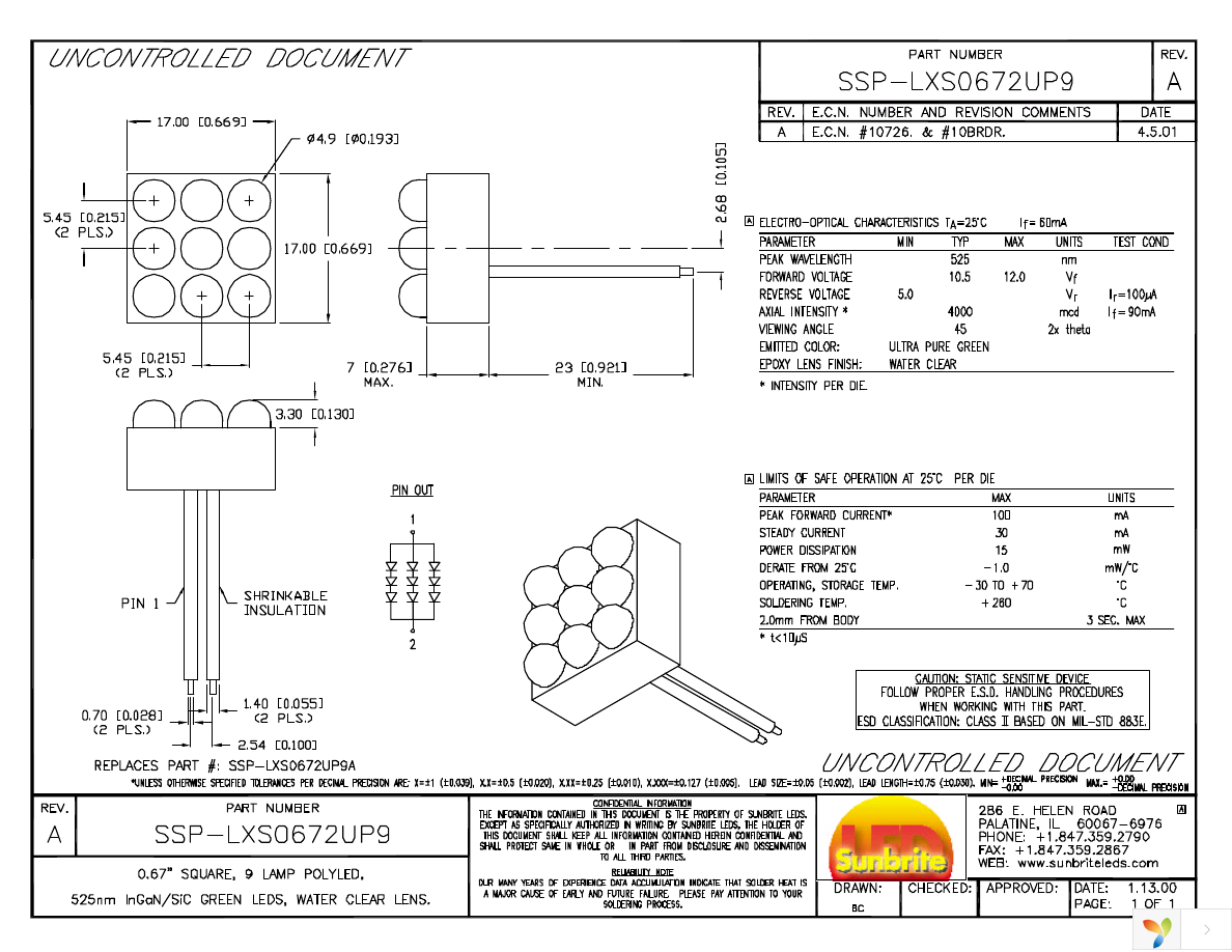 SSP-LXS0672UP9 Page 1