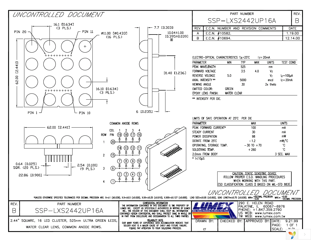 SSP-LXS2442UP16A Page 1