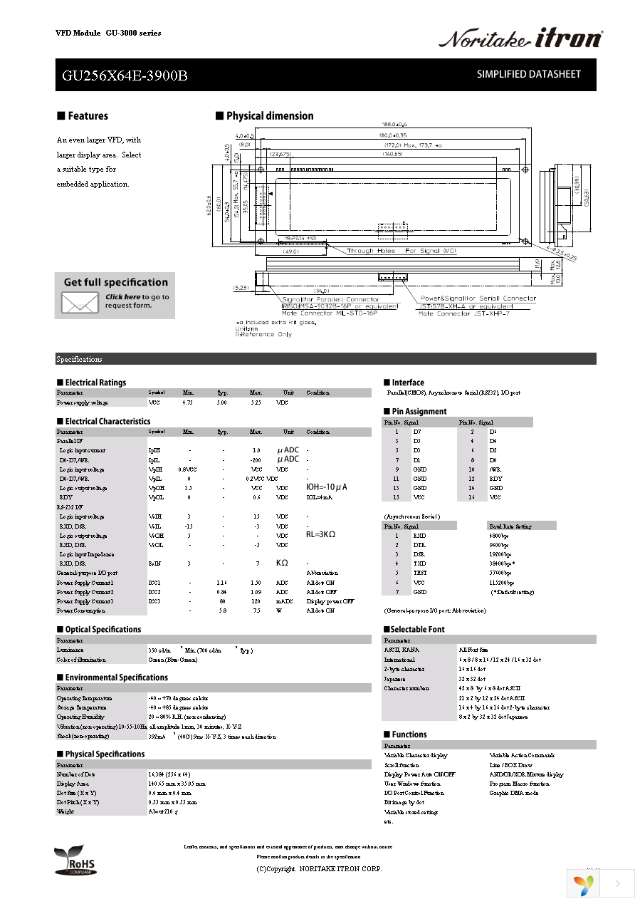 GU256X64E-3900B Page 1