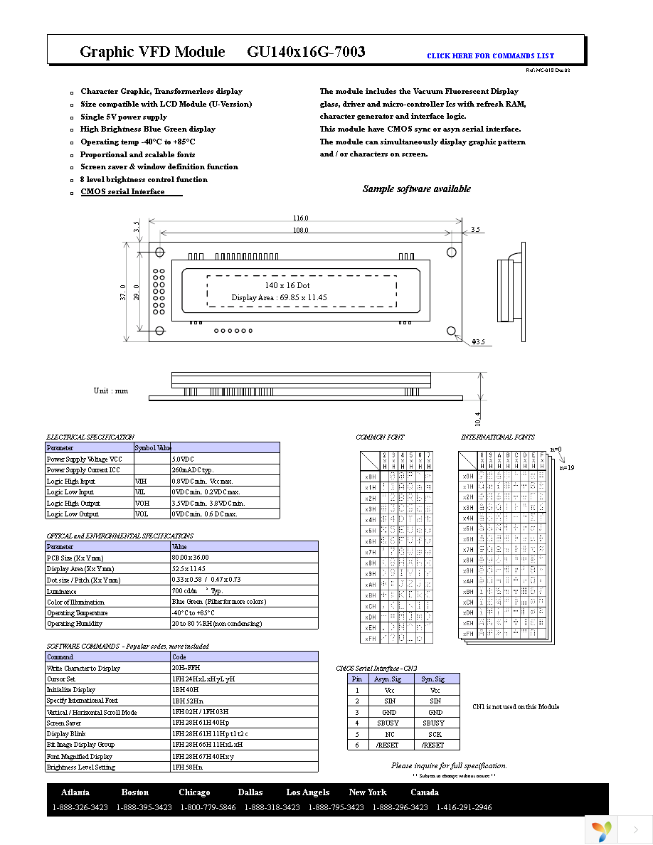 GU140X16G-7003 Page 1