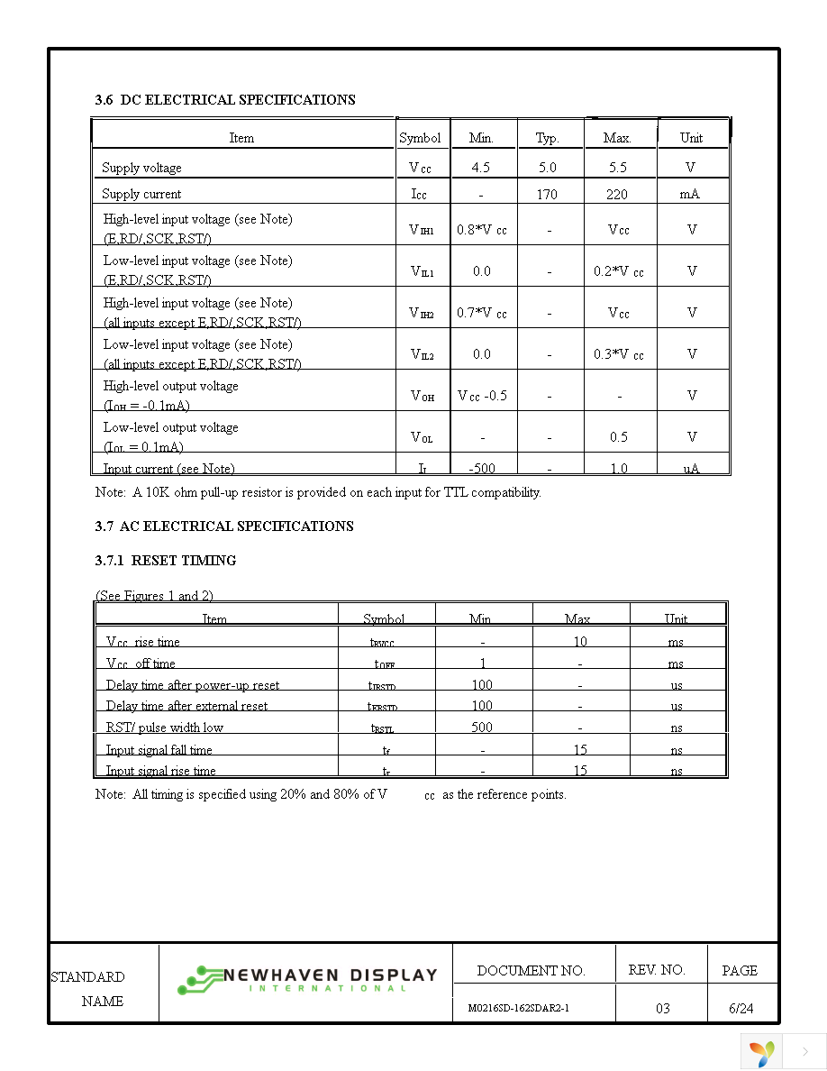 M0216SD-162SDAR2-1 Page 6