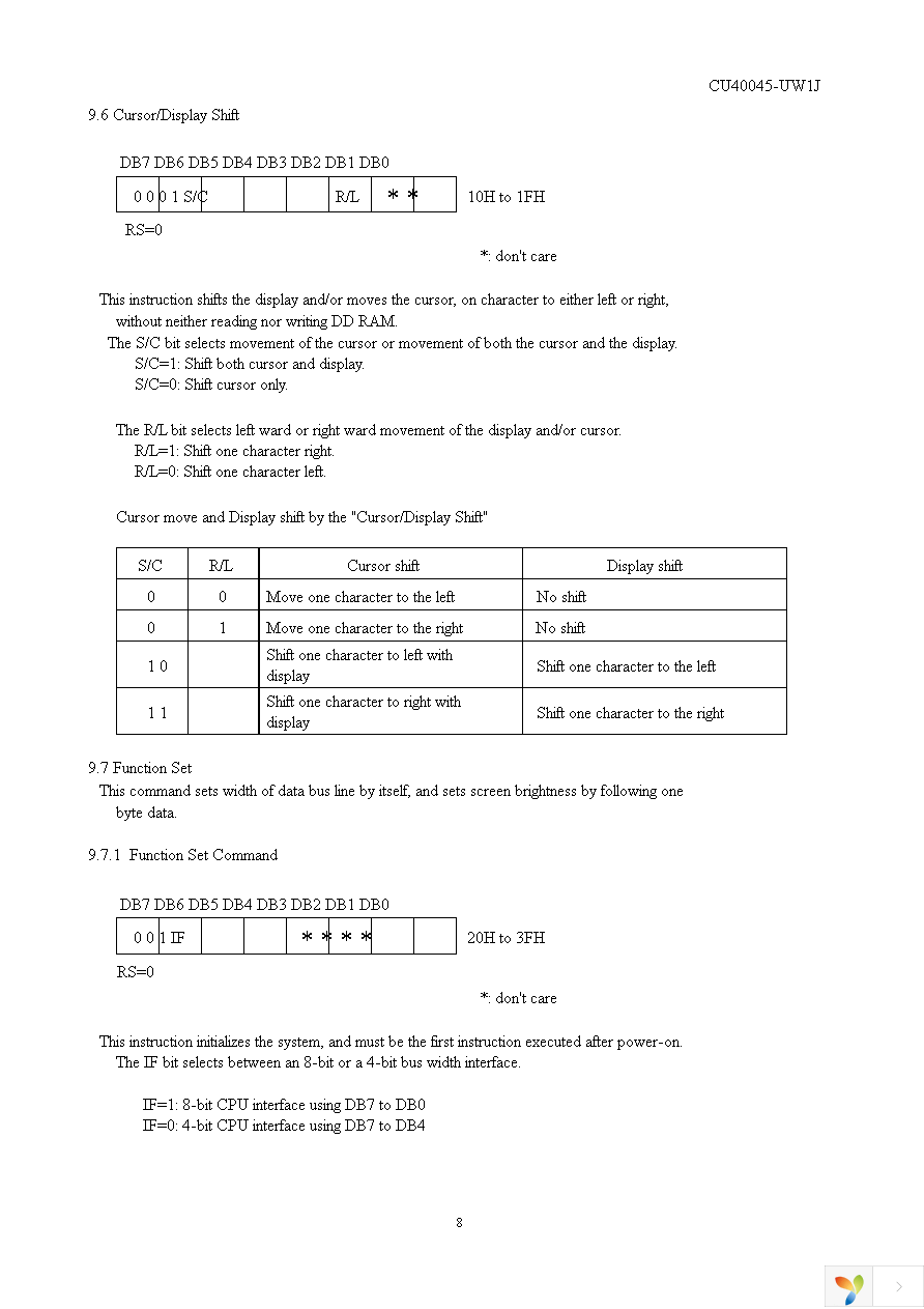 CU40045-UW1J Page 9