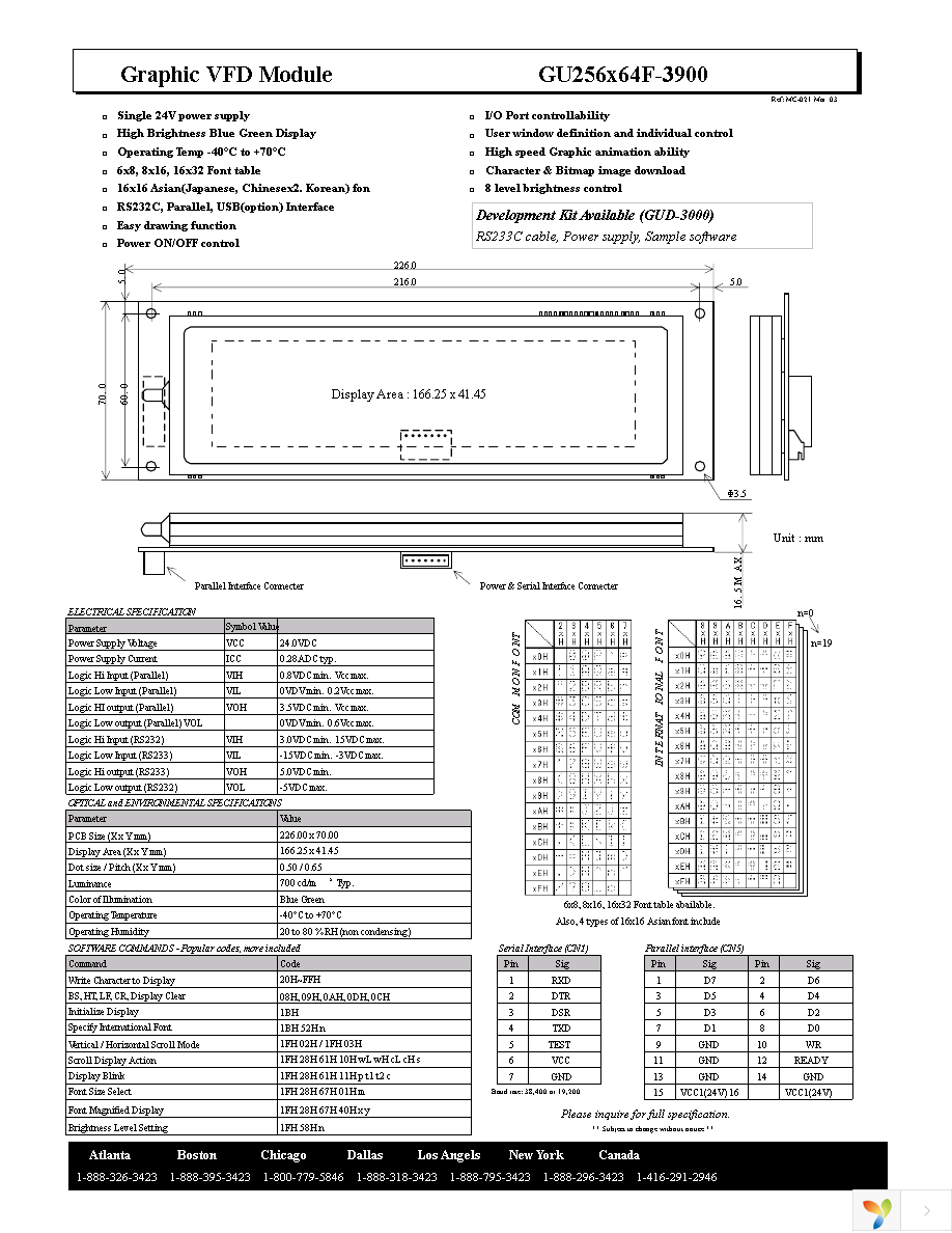 GU256X64F-3900 Page 1