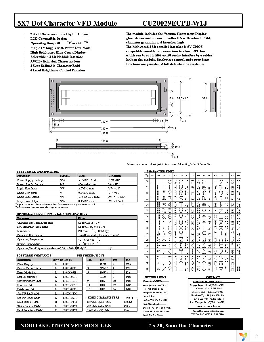 CU20029ECPB-W1J Page 1