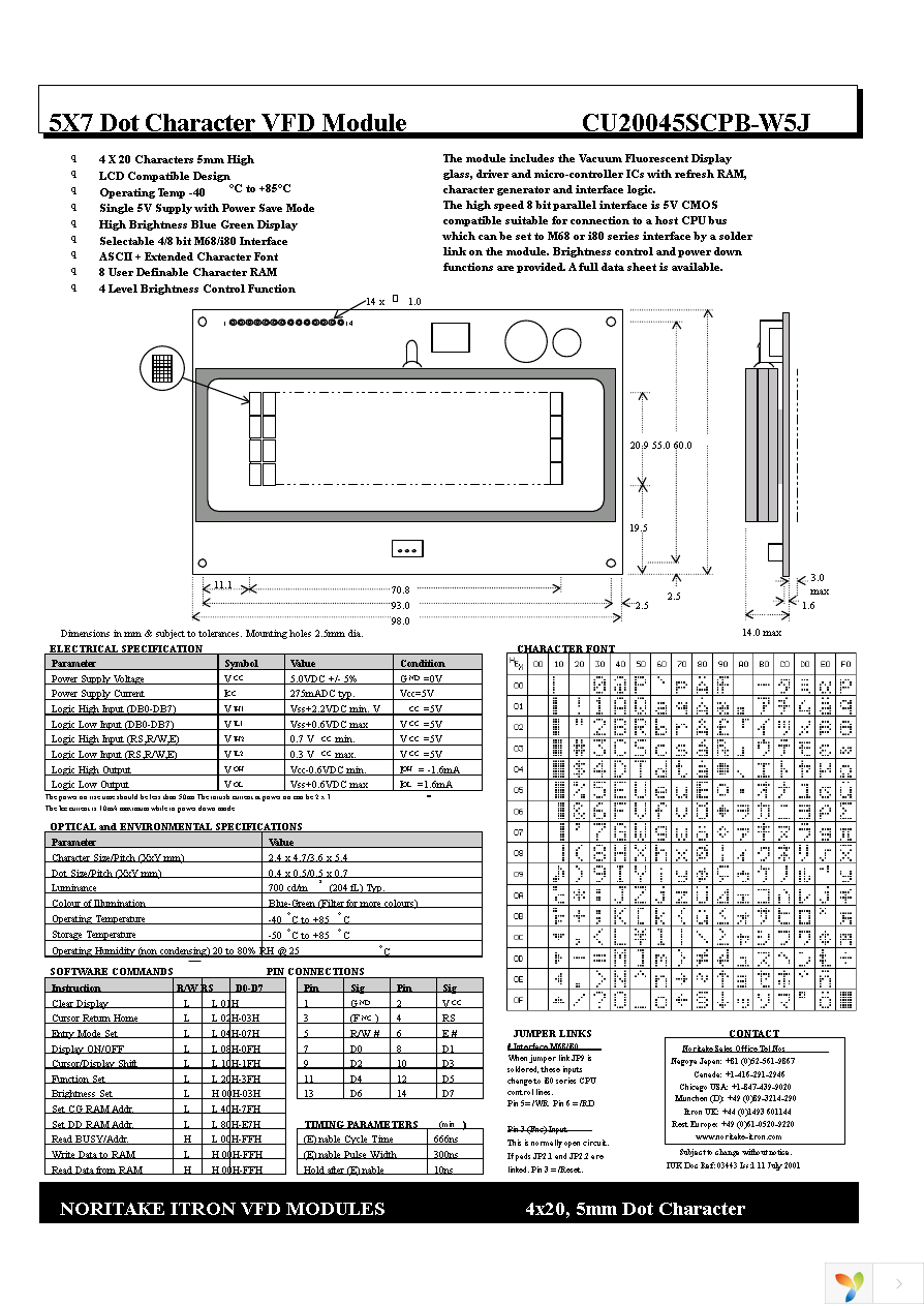 CU20045SCPB-W5J Page 1