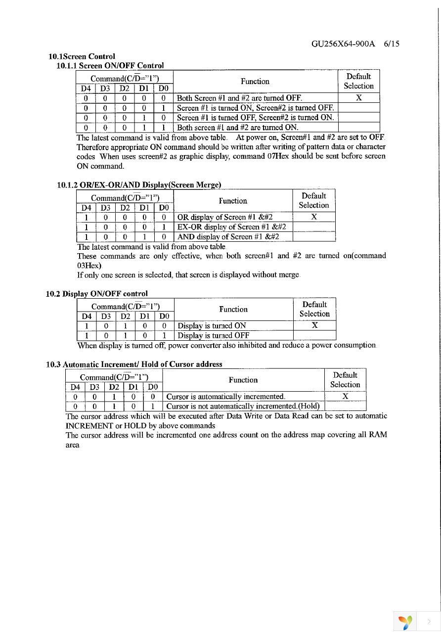 GU256X64-900A Page 7