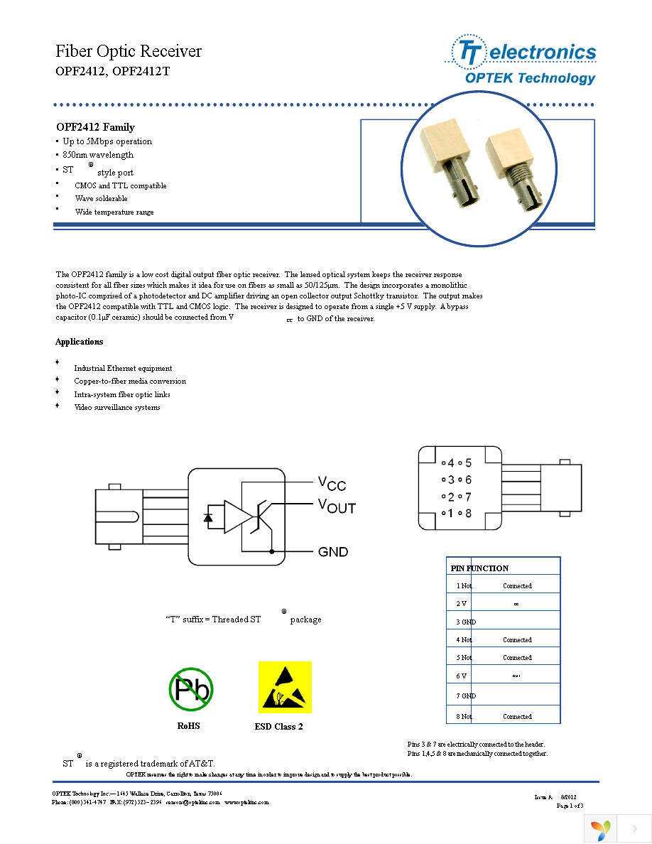 OPF2412T Page 1