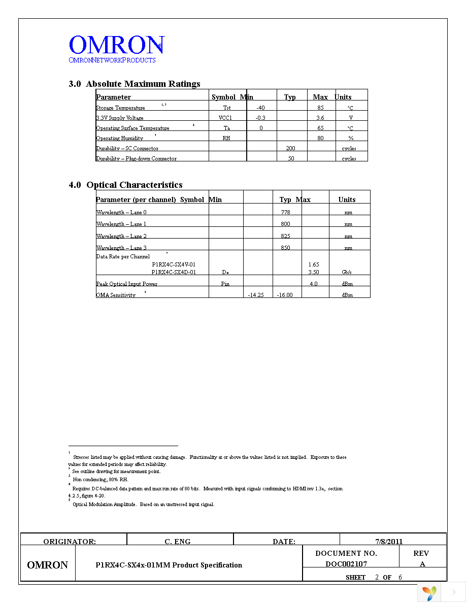 P1RX4C-SX4V-01MM-DC Page 2