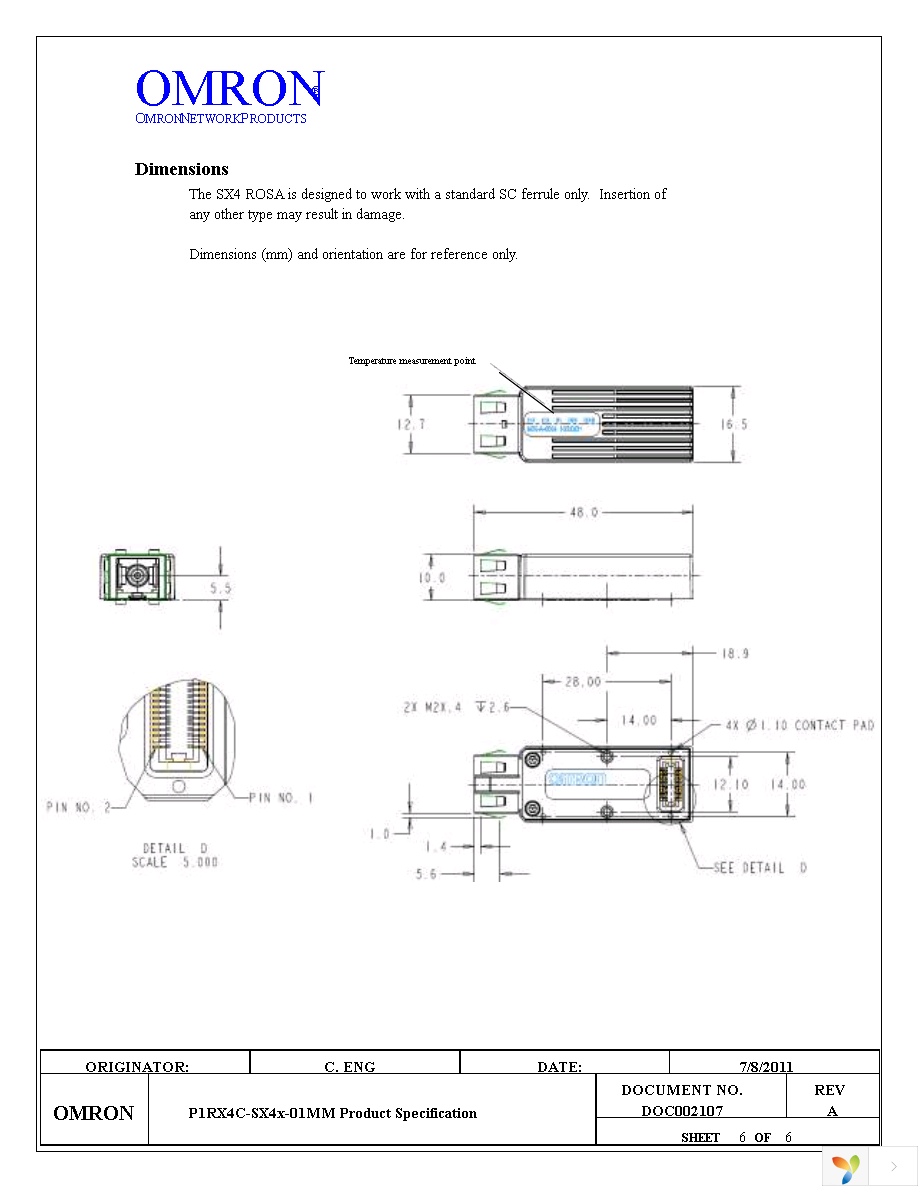 P1RX4C-SX4V-01MM-DC Page 6