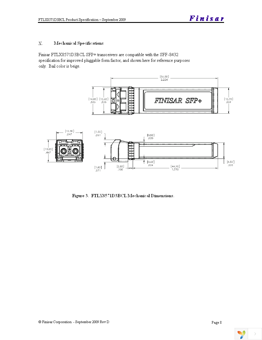 FTLX8571D3BCL Page 8