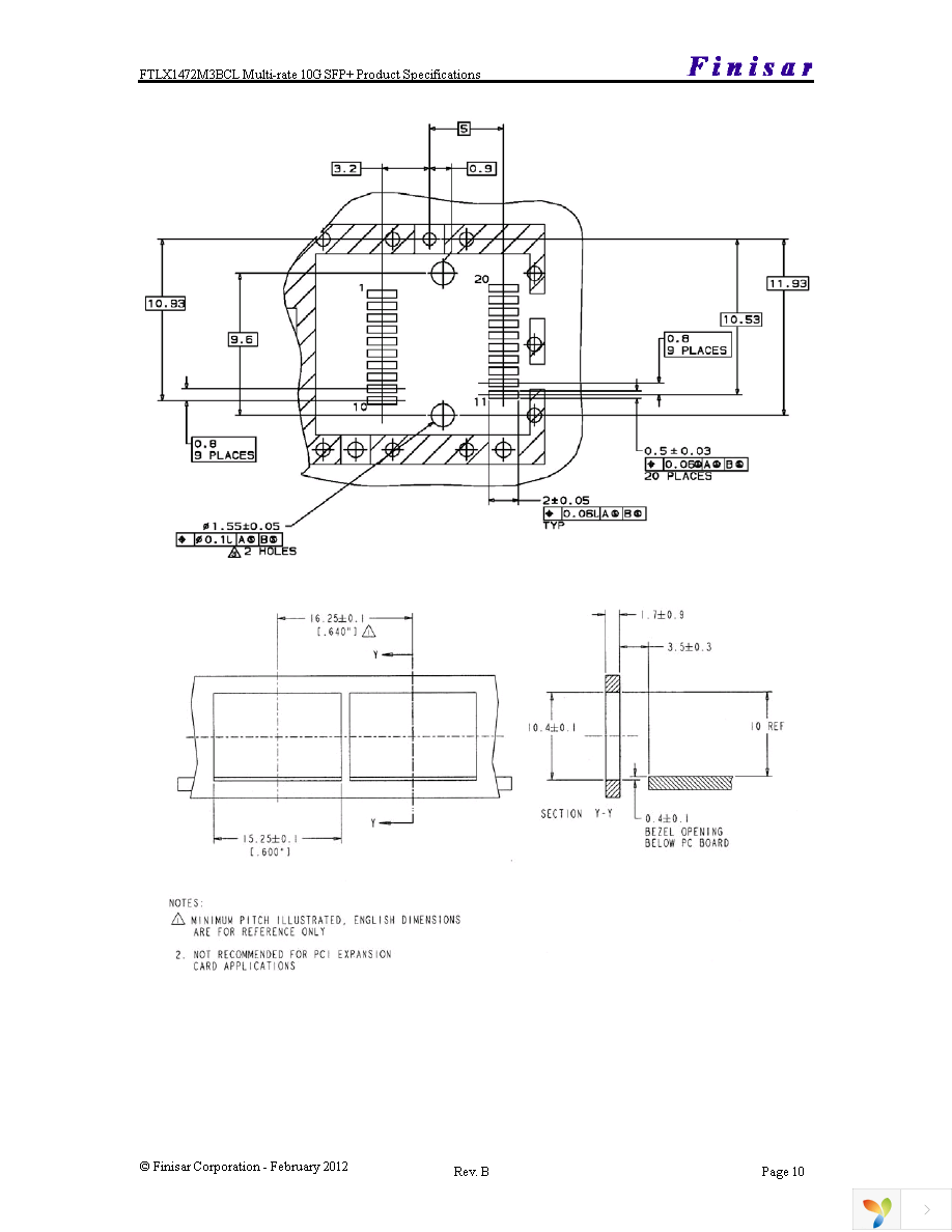 FTLX1472M3BCL Page 10