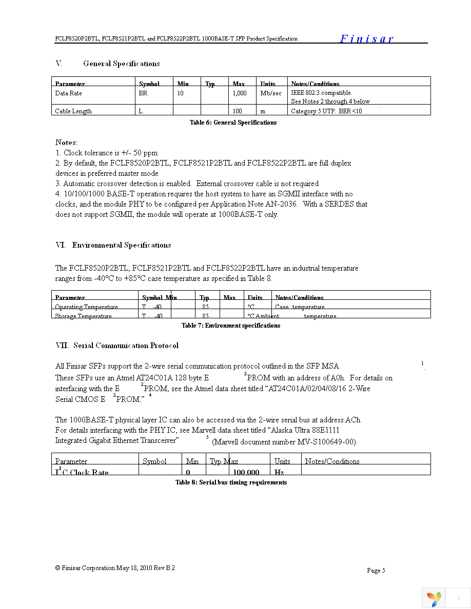 FCLF8521P2BTL Page 5