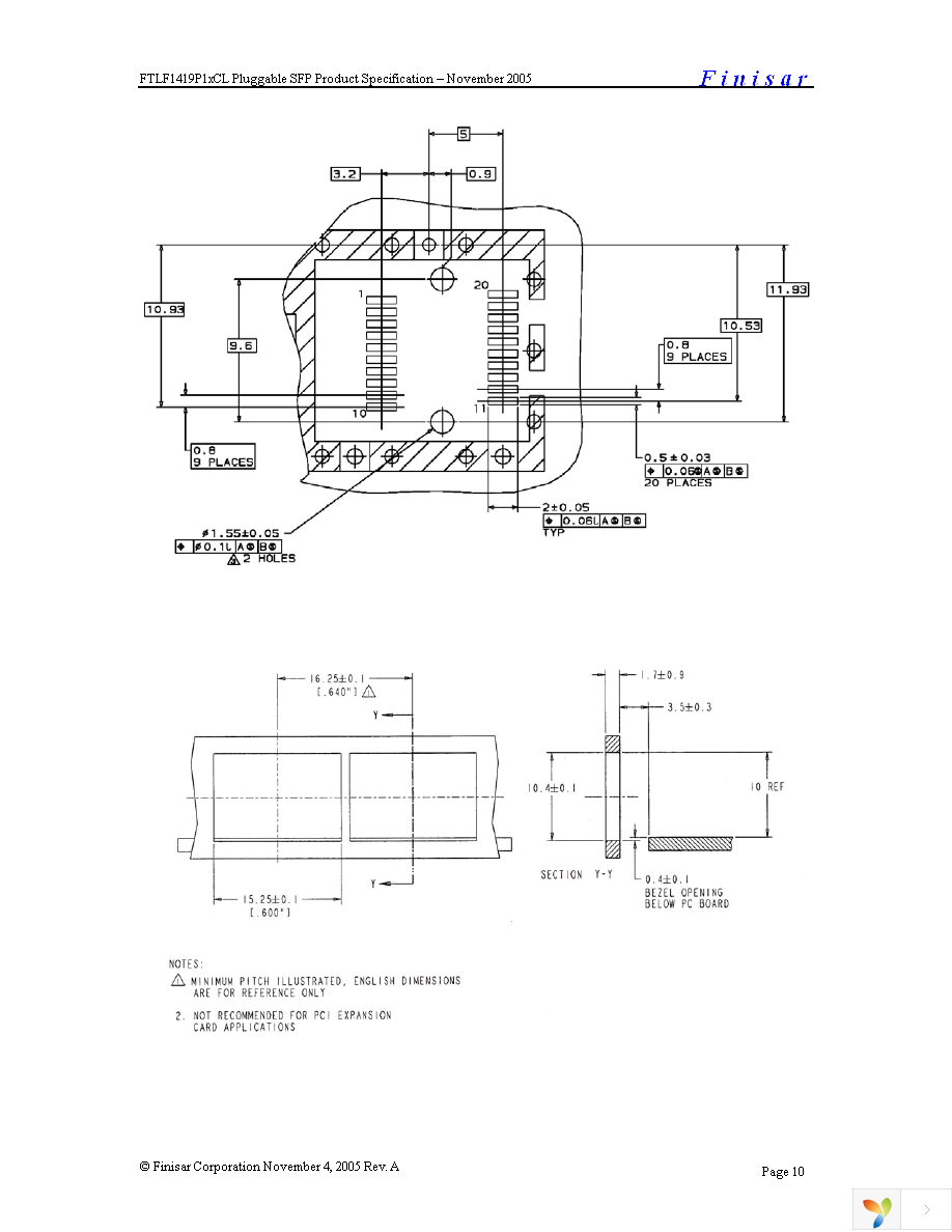 FTLF1419P1BCL Page 10