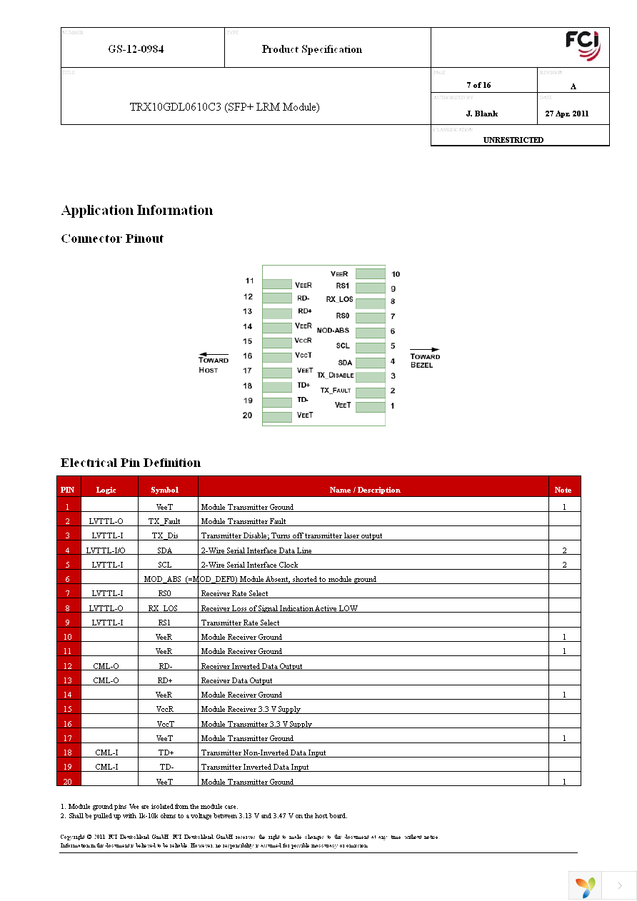 TRX10GDL0610C3 Page 7