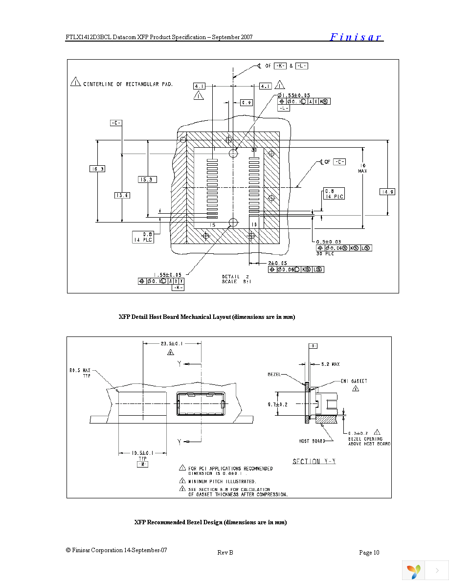 FTLX1412D3BCL Page 10