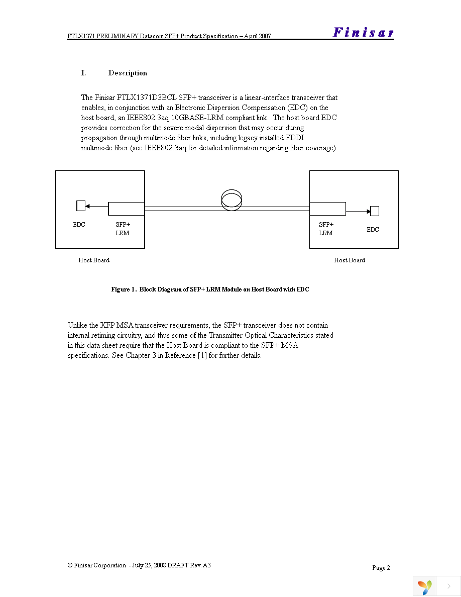 FTLX1371D3BCL Page 2