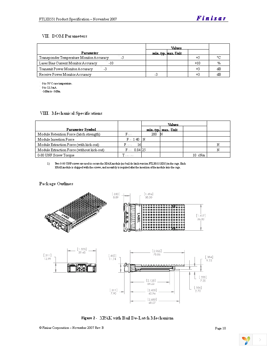 FTLX8551E3 Page 10