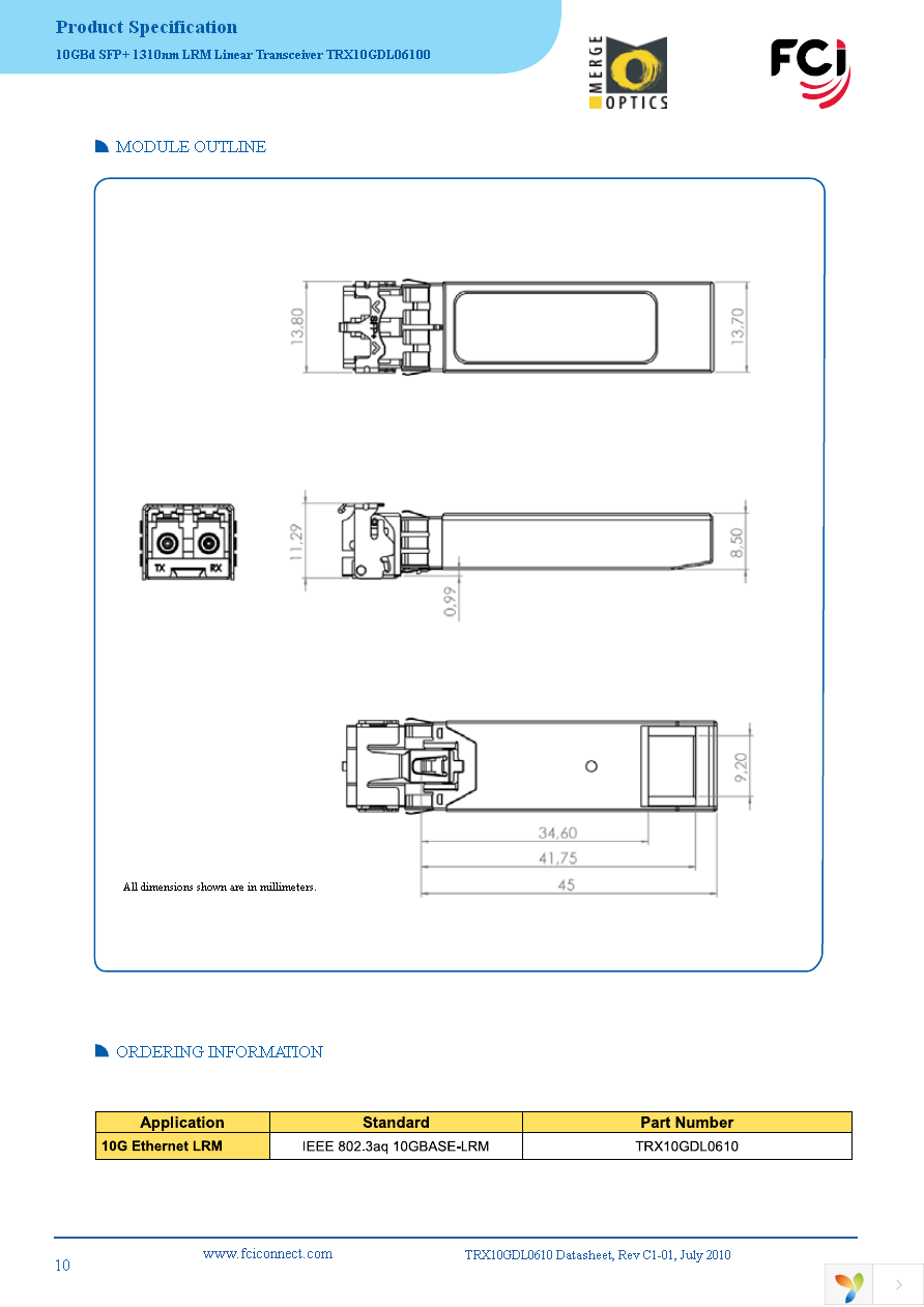 TRX10GDL0610 Page 10