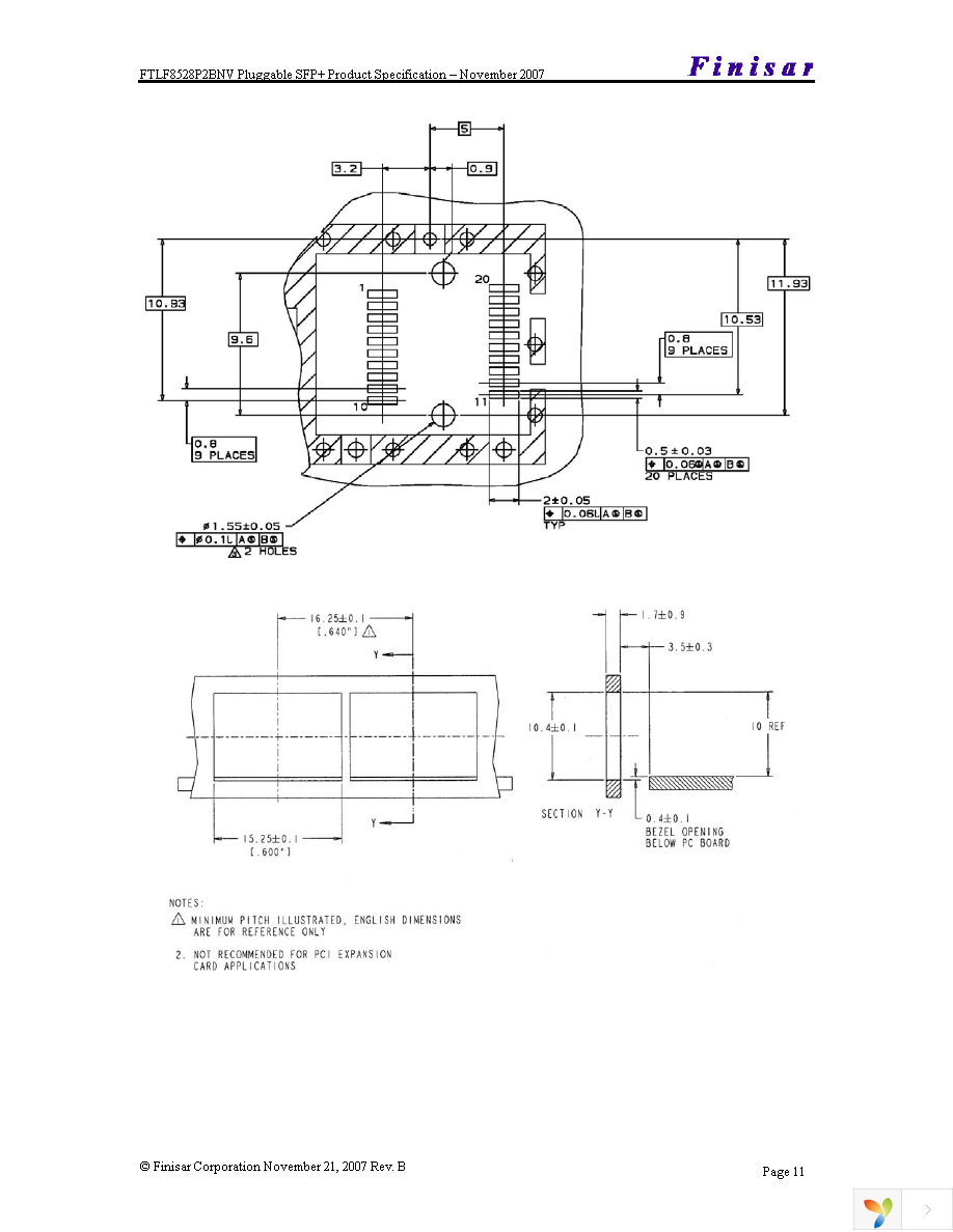 FTLF8528P2BNV Page 11