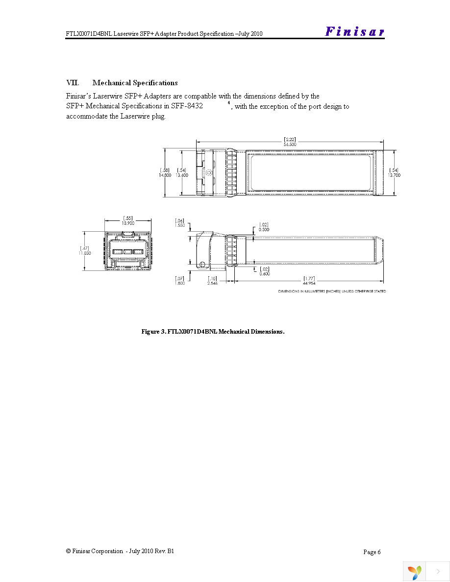 FTLX0071D4BNL Page 6