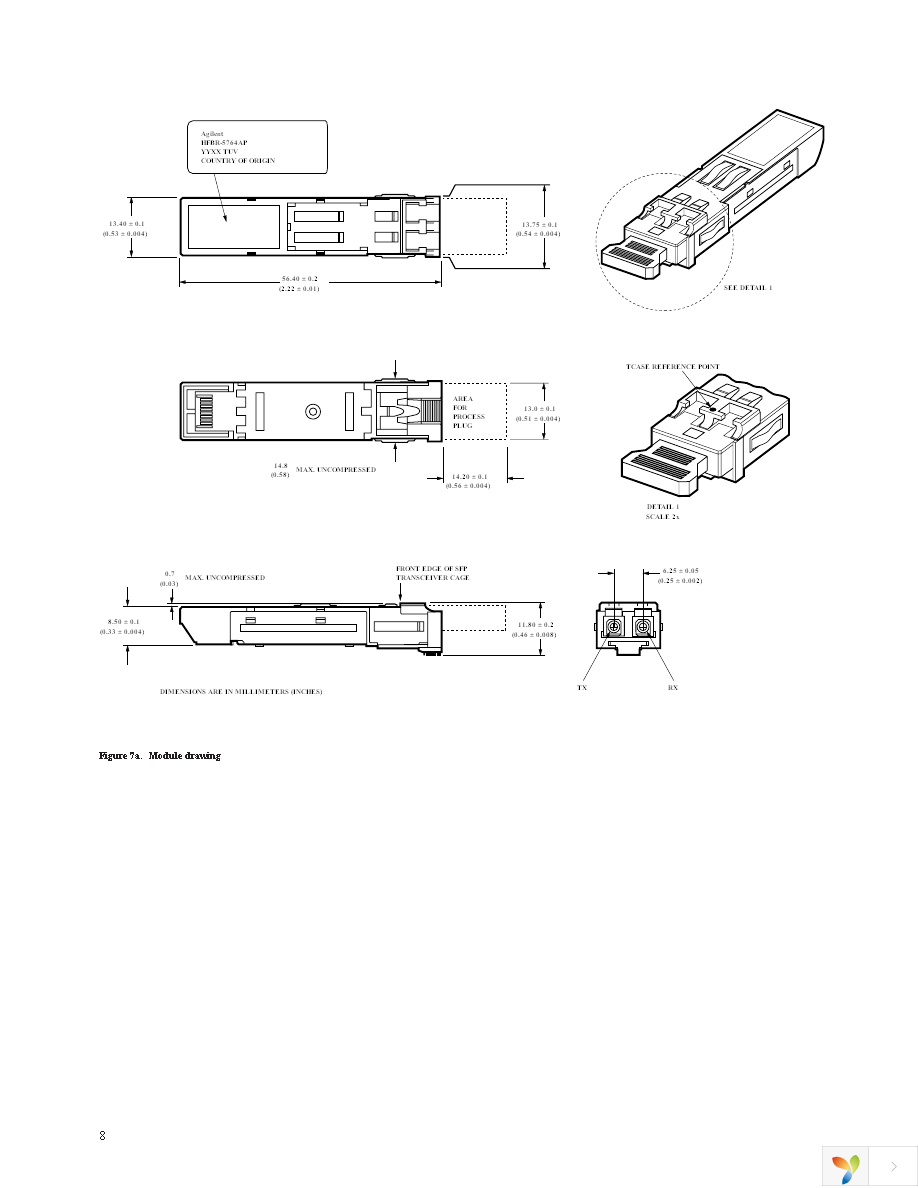 HFBR-5764APZ Page 8