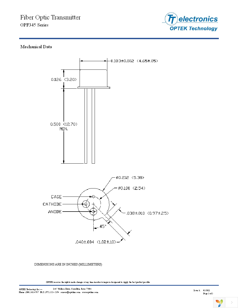 OPF345A Page 3