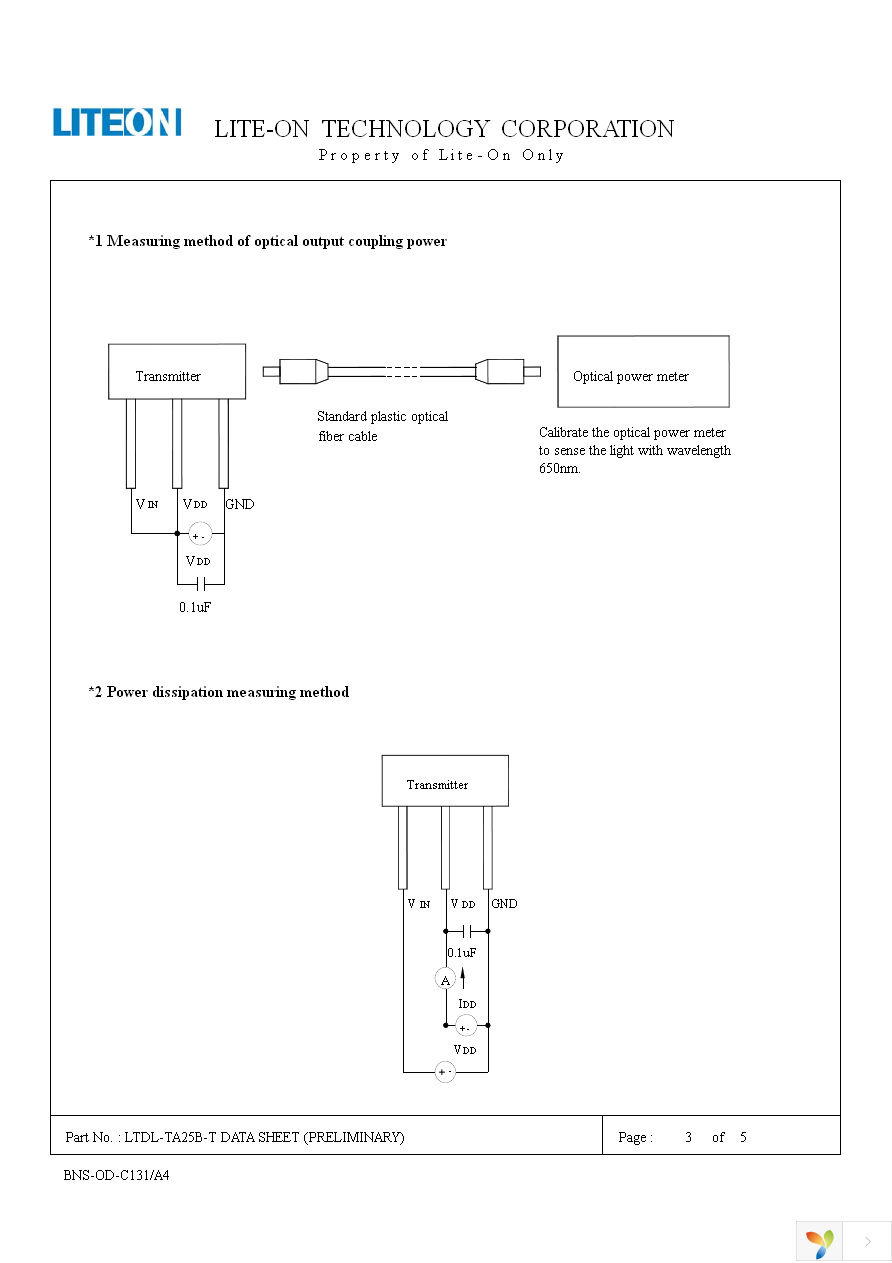 LTDL-TA25B-T Page 3