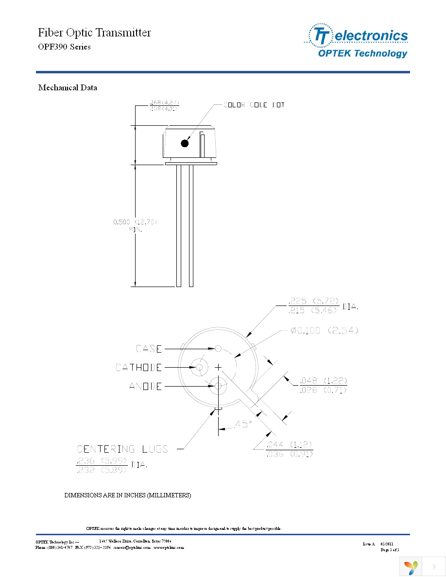 OPF390A Page 3