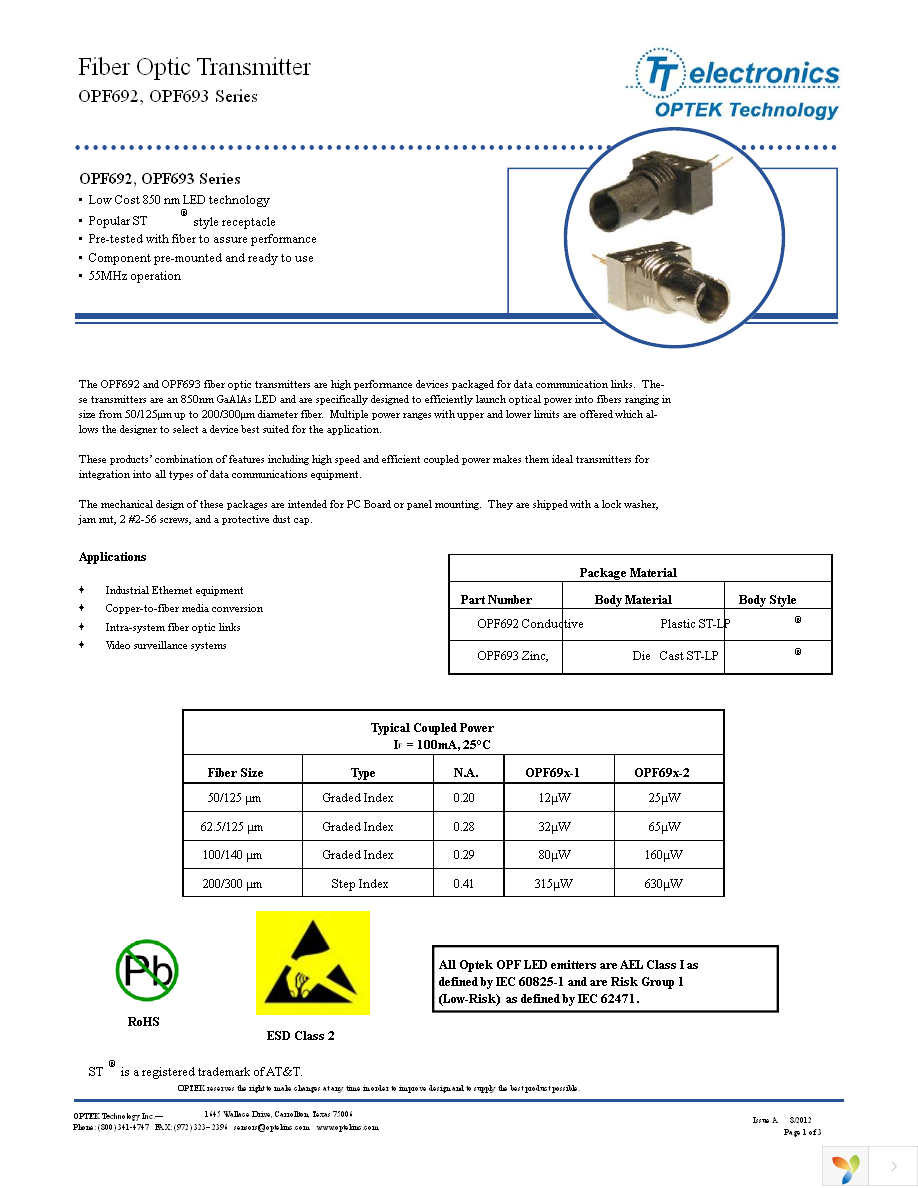 OPF693-1 Page 1