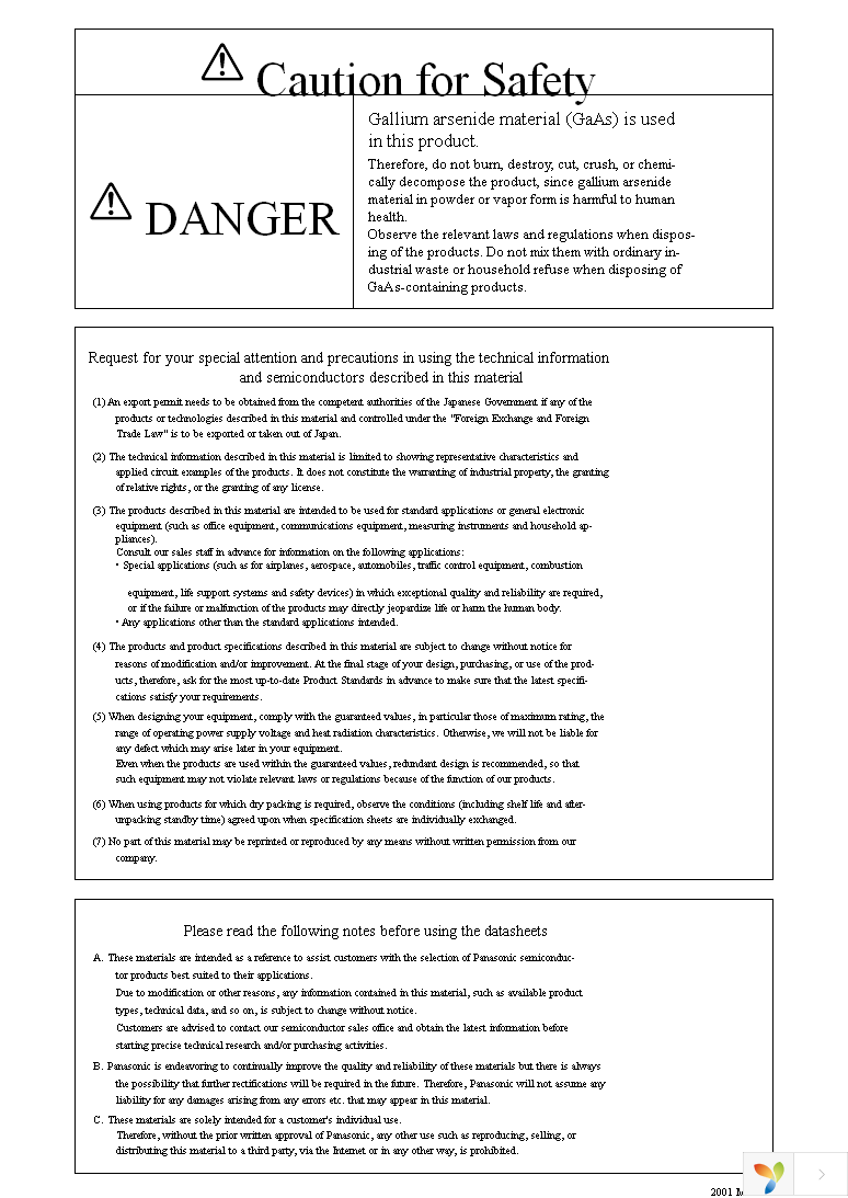 LNA4501FV Page 3