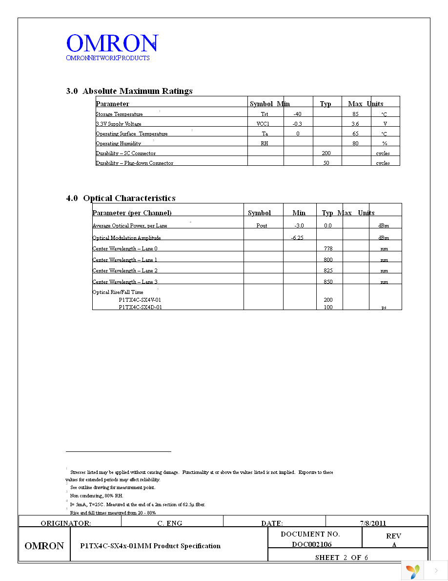 P1TX4C-SX4V-01MM-DC Page 2