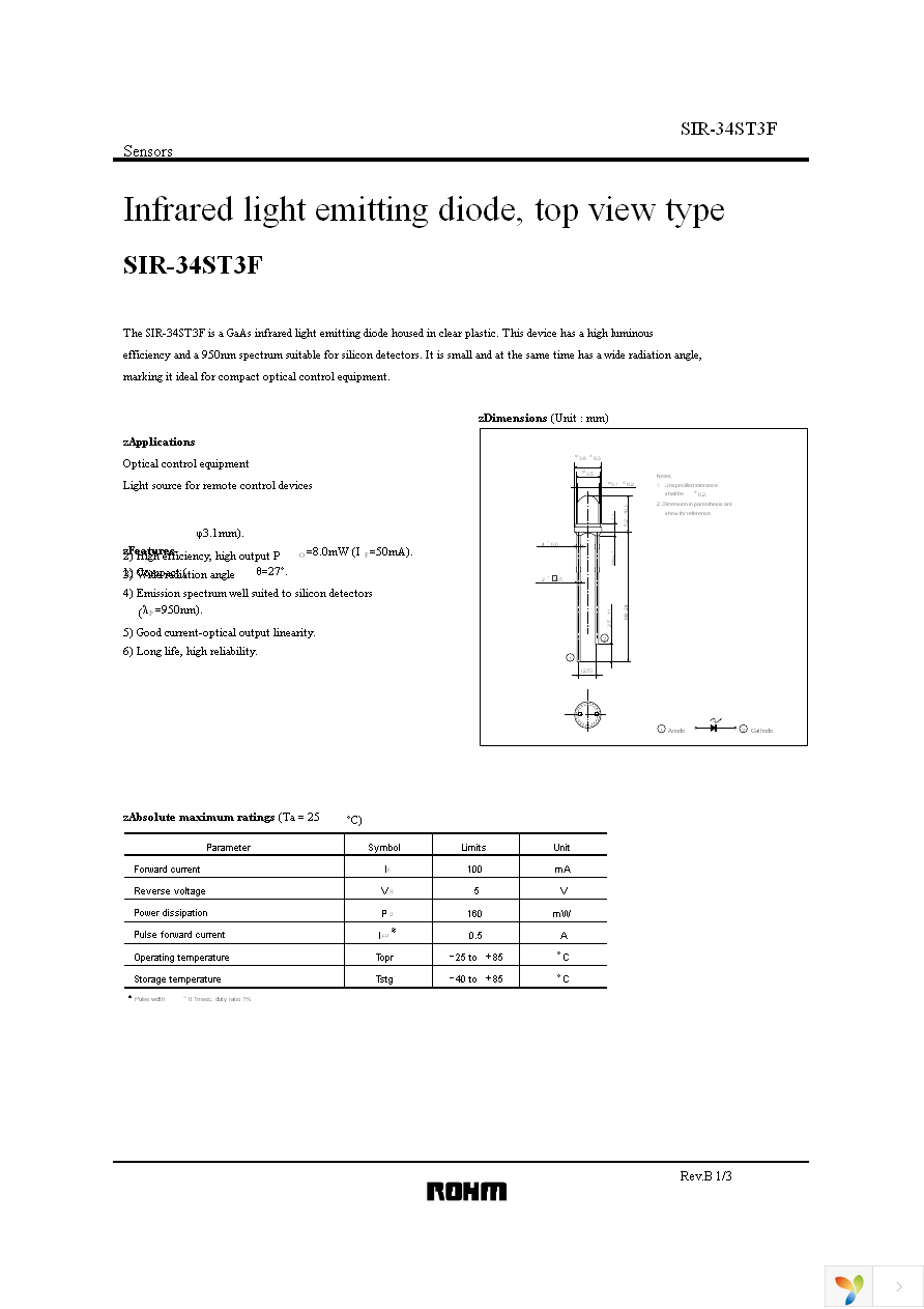 SIR-34ST3F Page 1