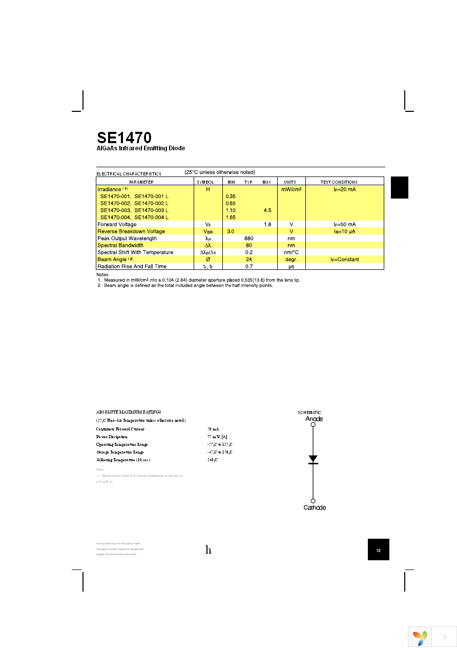 SE1470-003L Page 2