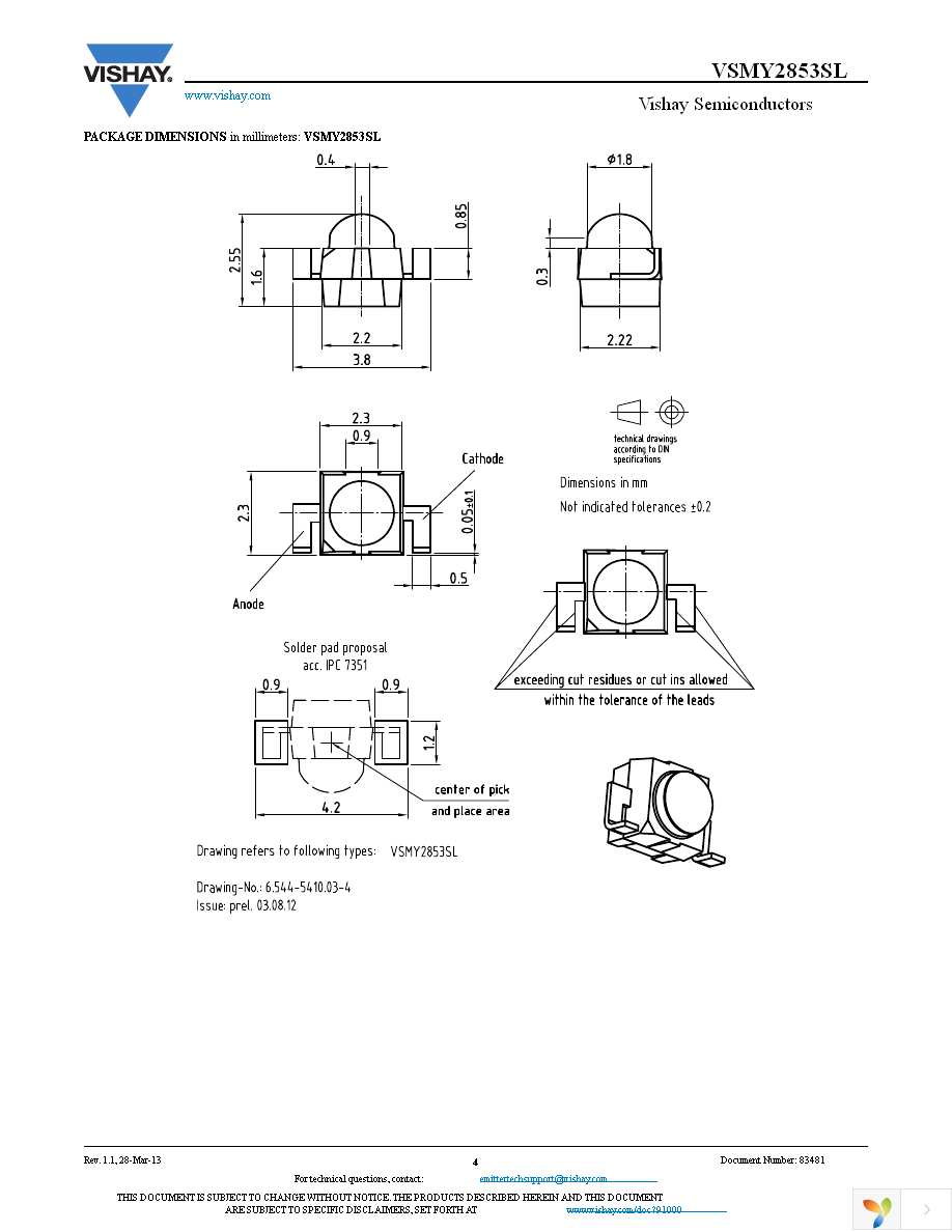 VSMY2853SL Page 4