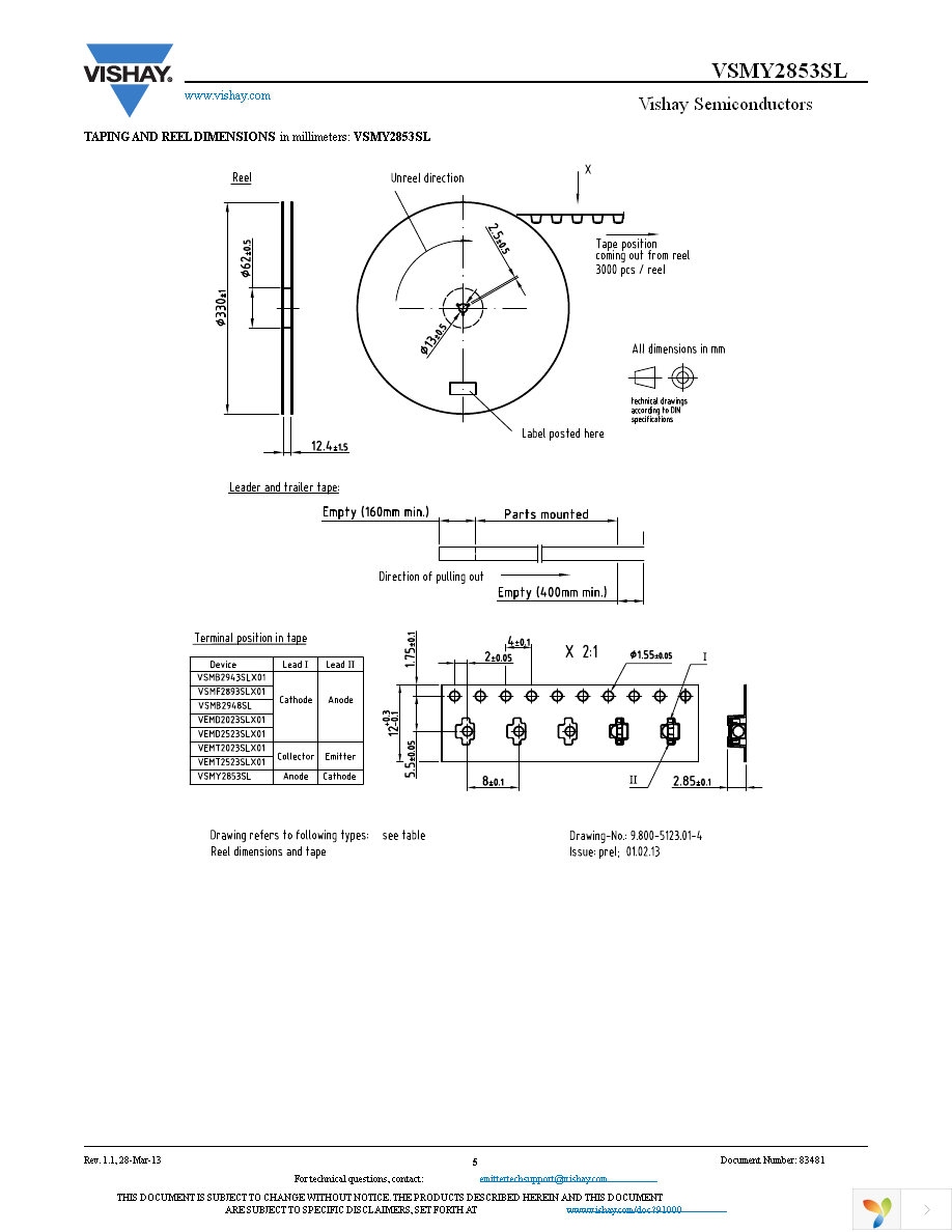 VSMY2853SL Page 5