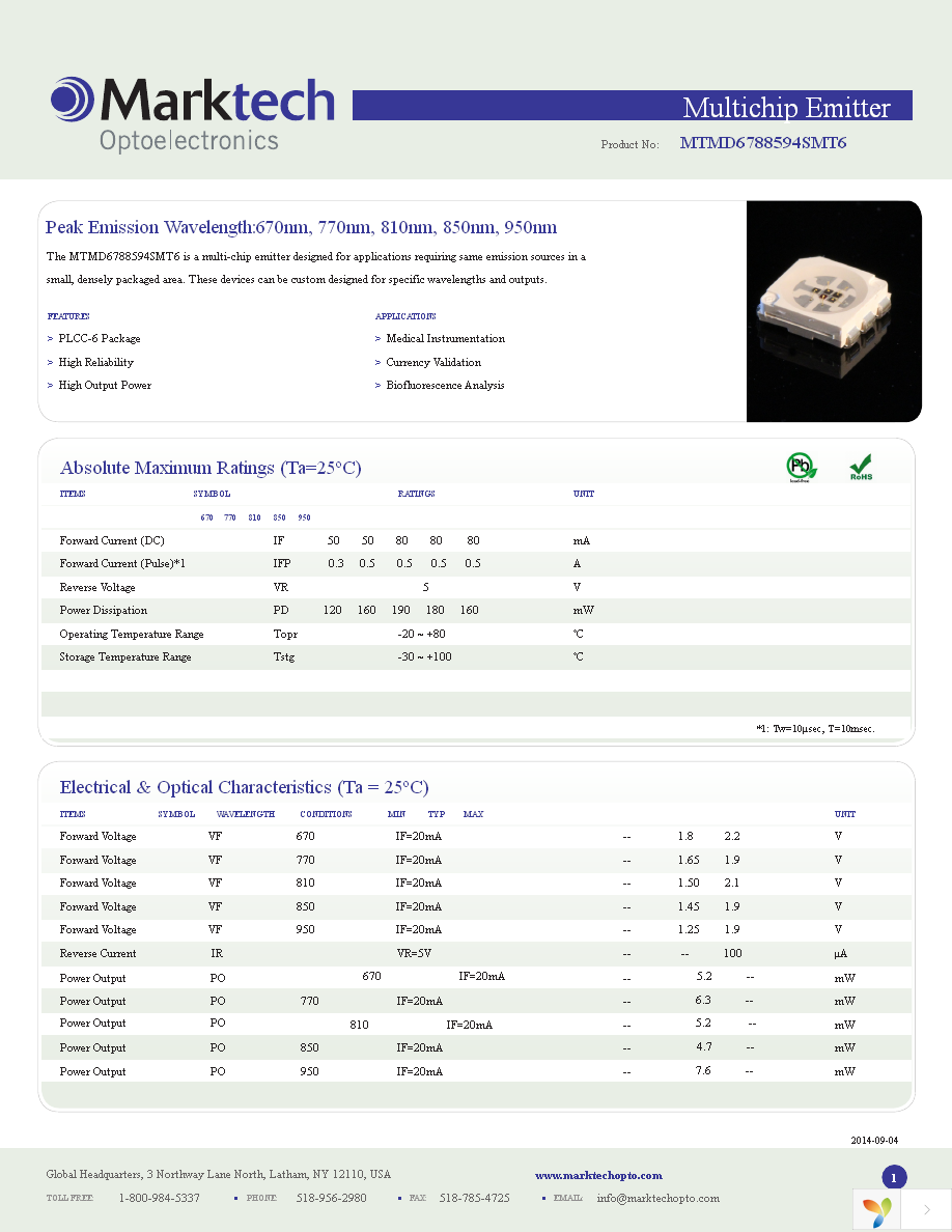 MTMD6788594SMT6 Page 1