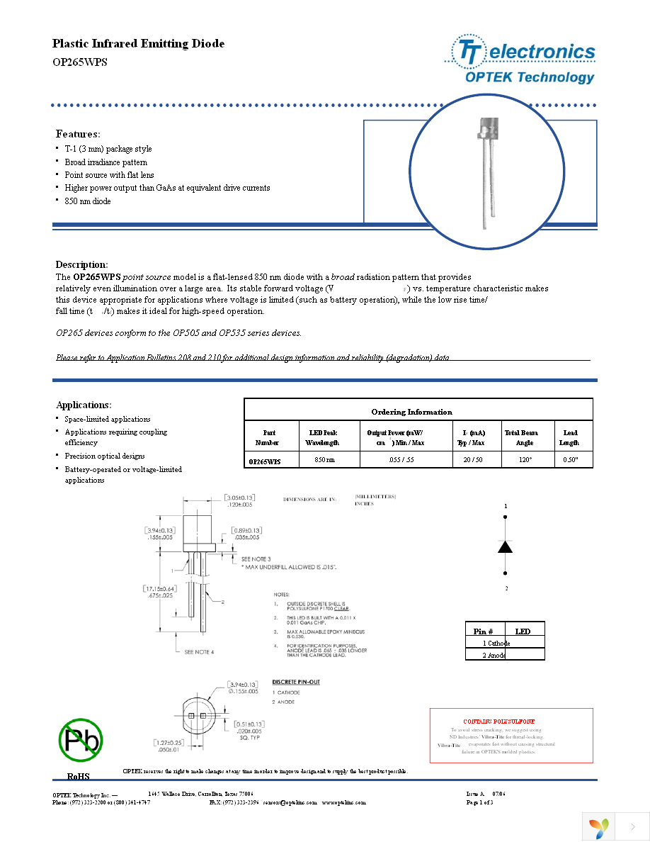 OP265WPS Page 1