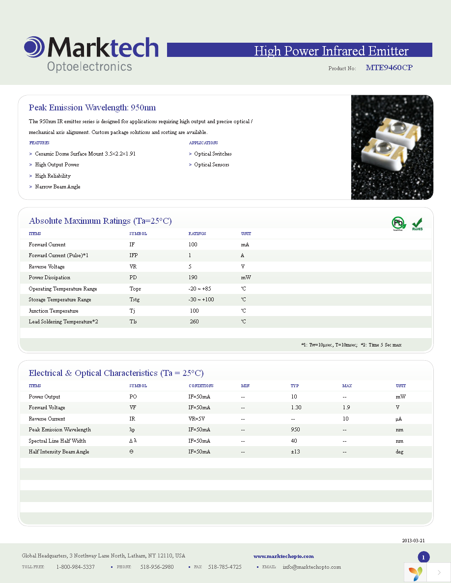 MTE9460CP Page 1