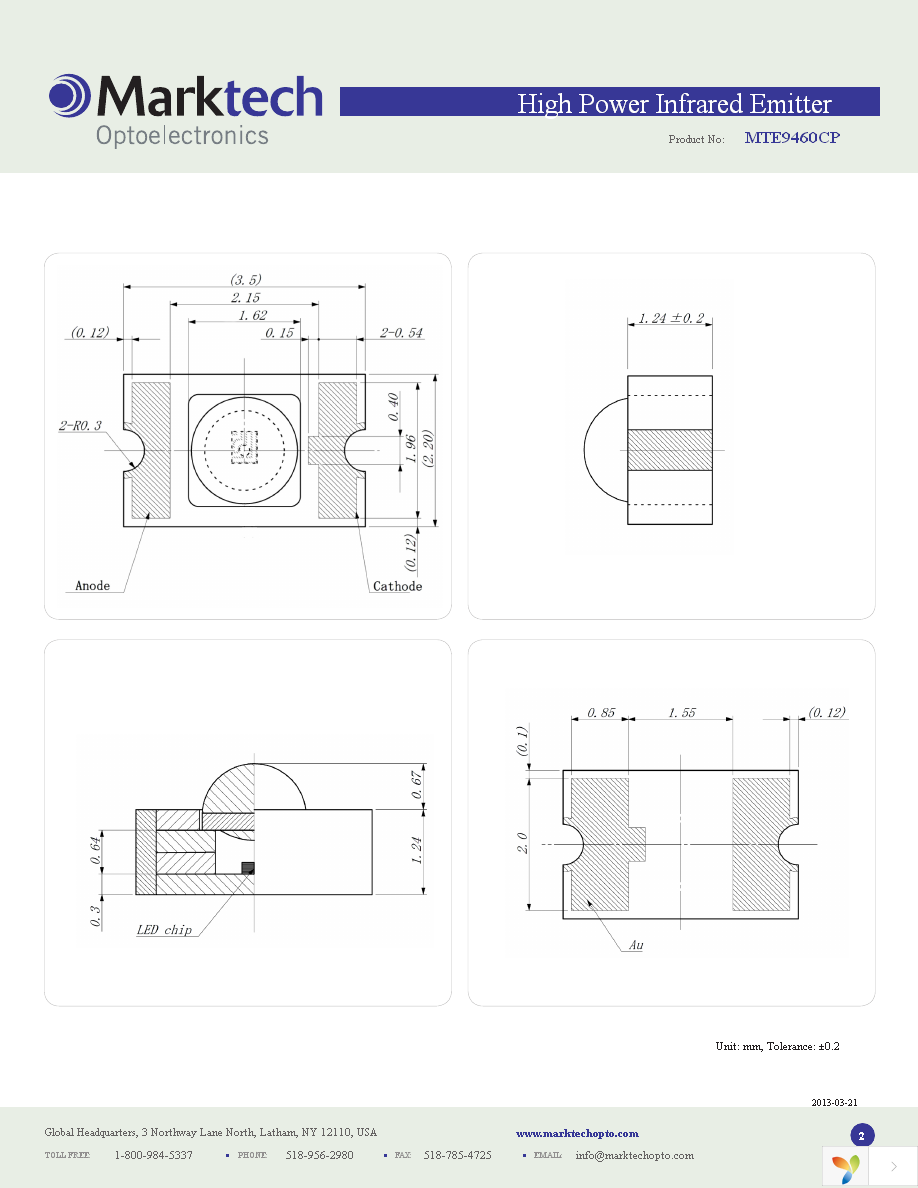 MTE9460CP Page 2