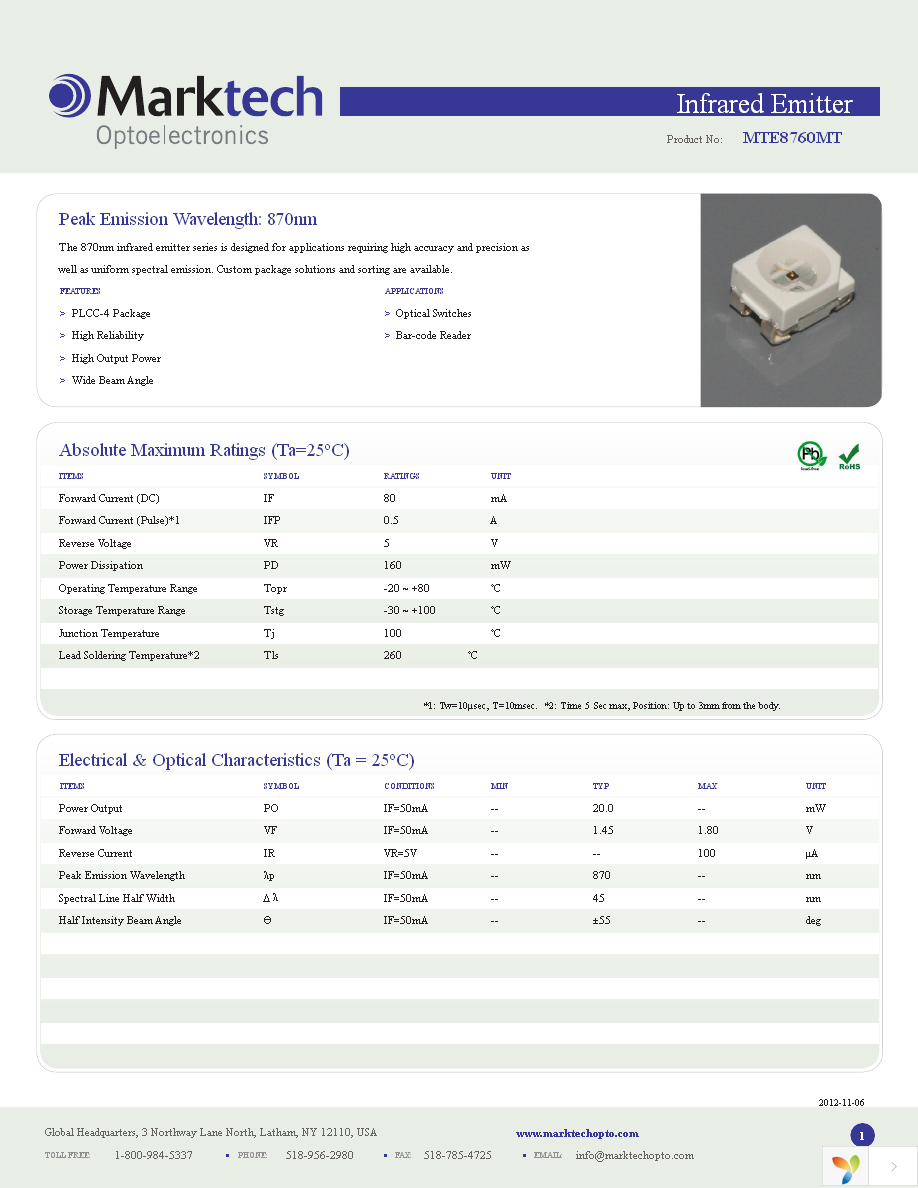 MTE8760MT Page 1