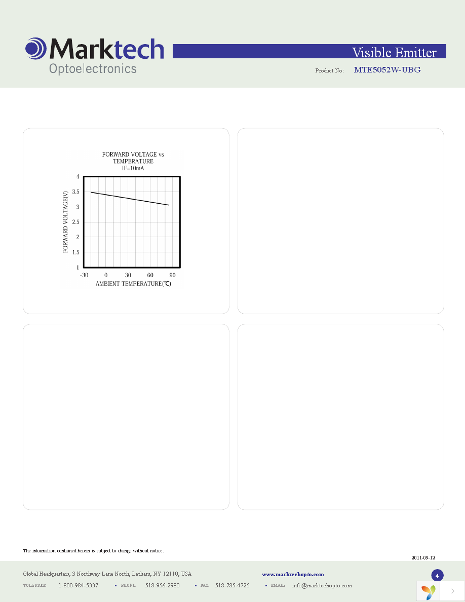 MTE5052W-UBG Page 4