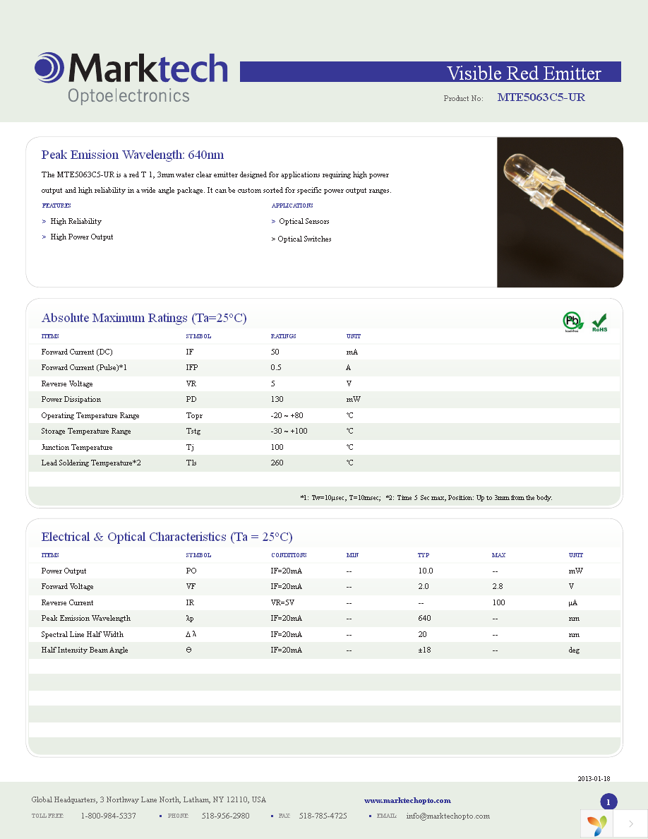 MTE5063C5-UR Page 1