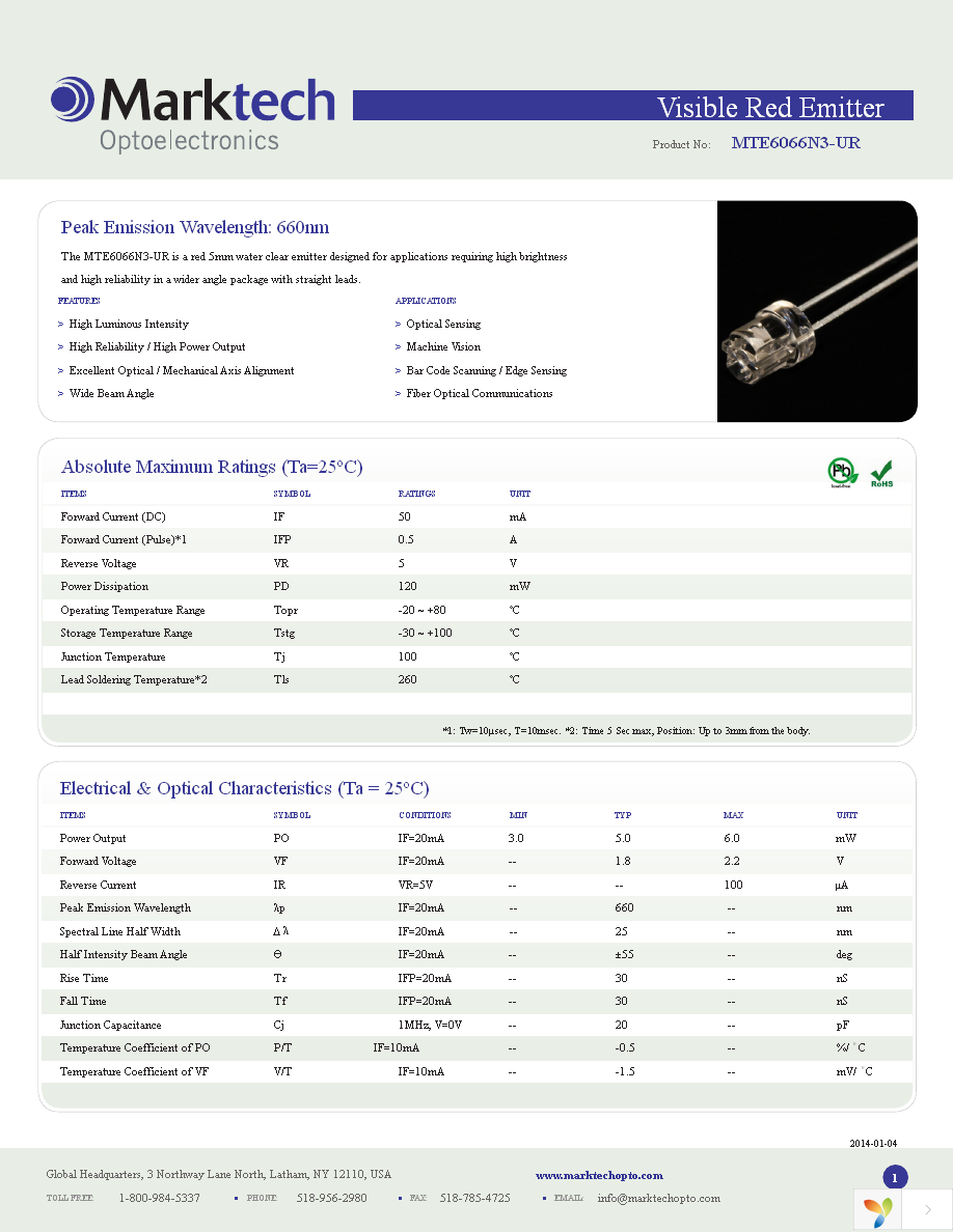 MTE6066N3-UR Page 1